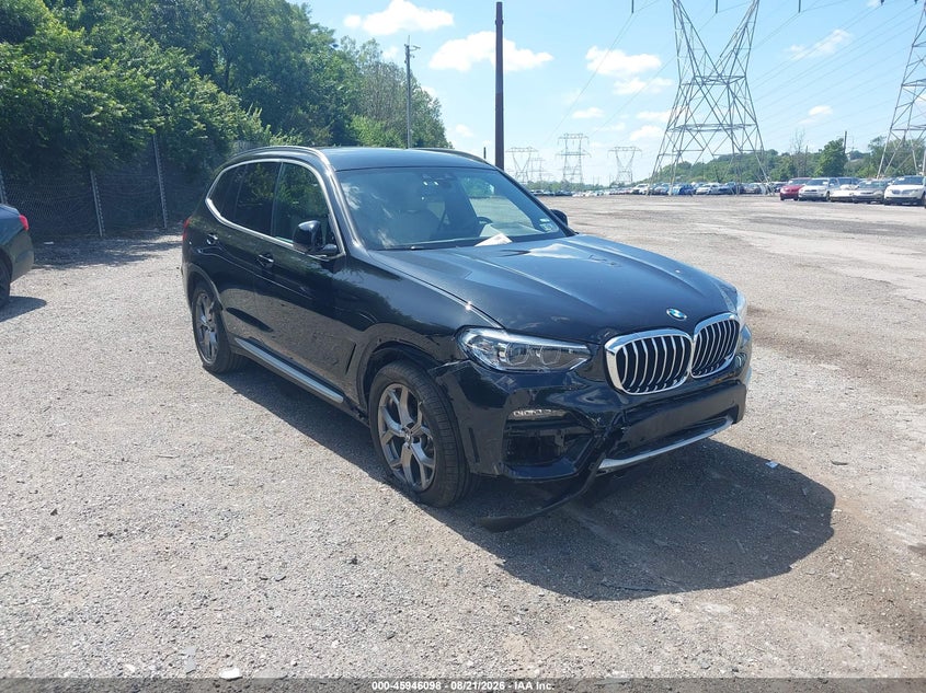 2020 BMW X3 VIN 5UXTY5C01L9B65233 — IAAI salvage auction photo