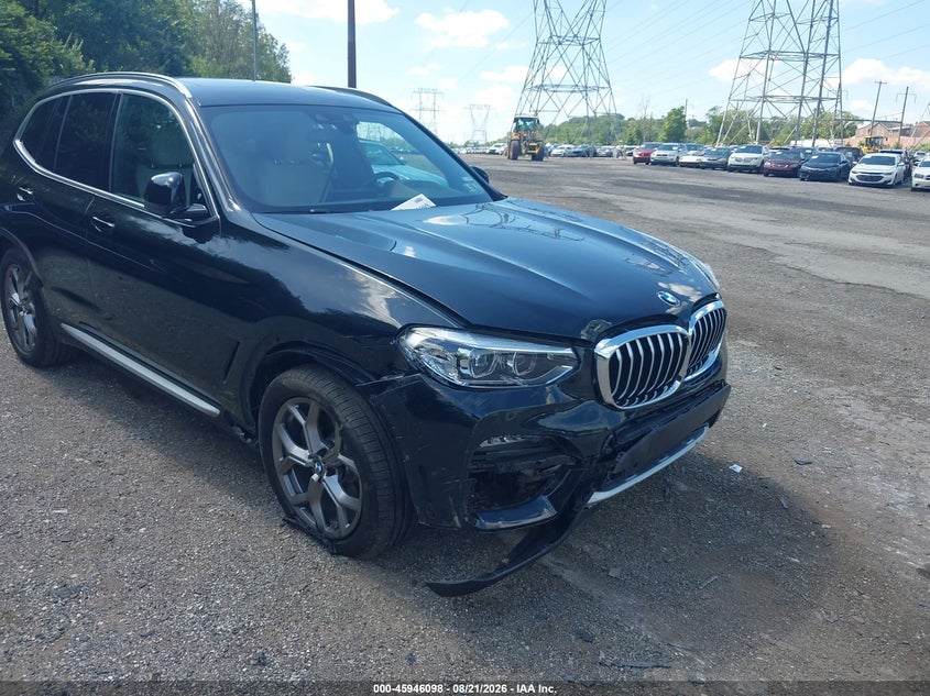 2020 BMW X3 VIN 5UXTY5C01L9B65233 IAAI salvage auction — RIGHT FRONT, Wait Title, sold $9,900 on 2026-09-10 (photo 6)