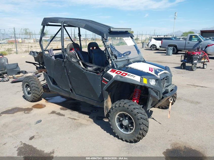 2013 Polaris Rzr VIN 4XAXT9EA3DB611542 IAAI salvage auction — SIDE, Salvage (Arizona), sold $1,550 on 2026-10-16 (photo 1)