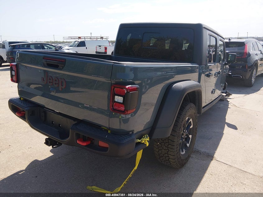 2026 Jeep Gladiator VIN 1C6RJTBG0TL157196 IAAI salvage auction — RIGHT FRONT, Salvage Title, sold $20,200 on 2026-09-08 (photo 4)