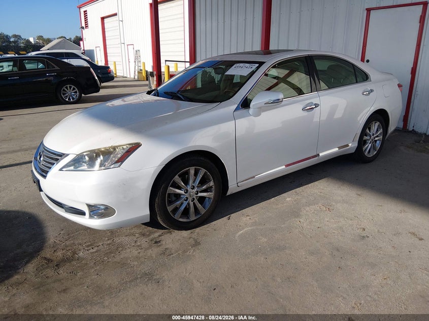 2012 Lexus ES VIN JTHBK1EG0C2513013 IAAI salvage auction — RIGHT SIDE, Salvage (California), sold $3,850 on 2026-09-05 (photo 2)