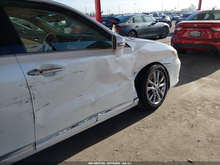 2012 Lexus ES VIN JTHBK1EG0C2513013 IAAI salvage auction — RIGHT SIDE, Salvage (California), sold $3,850 on 2026-09-05 (photo 6)