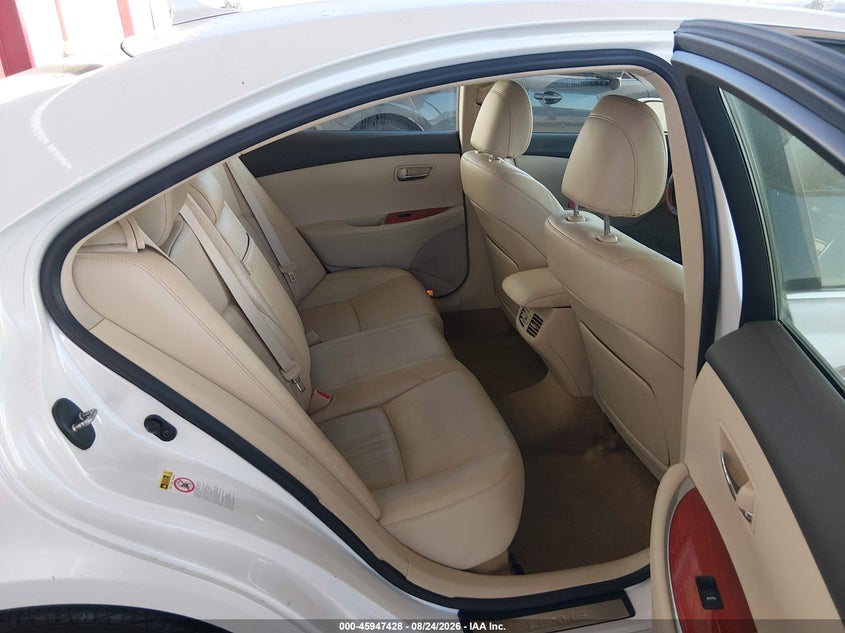 2012 Lexus ES VIN JTHBK1EG0C2513013 IAAI salvage auction — RIGHT SIDE, Salvage (California), sold $3,850 on 2026-09-05 (photo 8)
