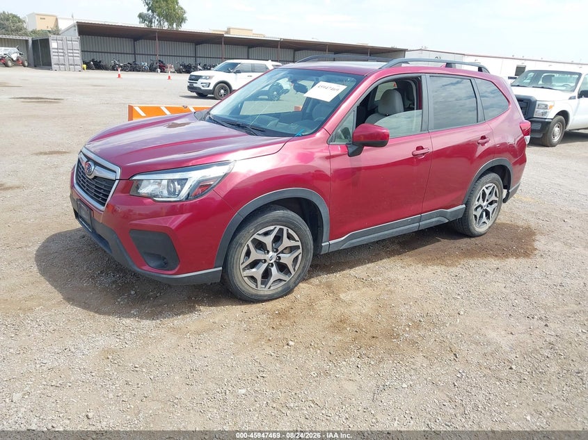 2020 Subaru Forester VIN JF2SKAGC8LH584812 IAAI salvage auction — NORMAL WEAR, Certificate Of Origin (New Jersey), sold $8,350 on 2026-08-31 (photo 2)