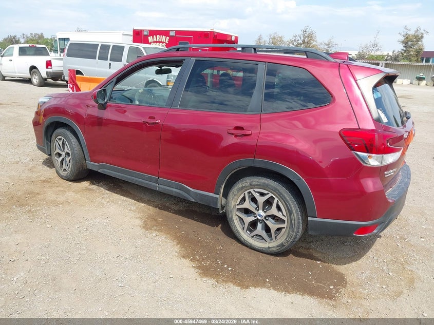 2020 Subaru Forester VIN JF2SKAGC8LH584812 IAAI salvage auction — NORMAL WEAR, Certificate Of Origin (New Jersey), sold $8,350 on 2026-08-31 (photo 3)