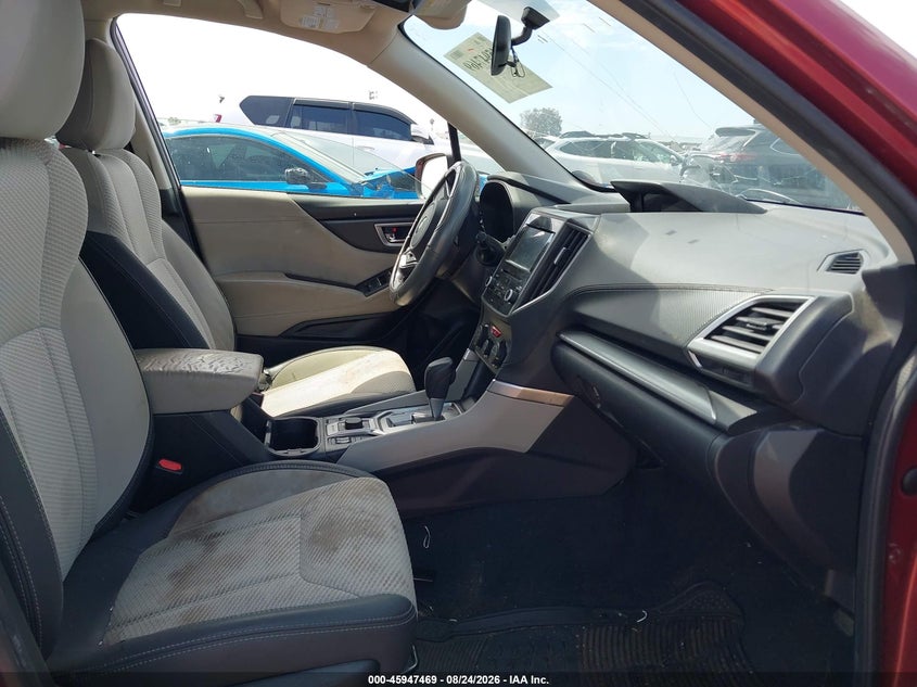 2020 Subaru Forester VIN JF2SKAGC8LH584812 IAAI salvage auction — NORMAL WEAR, Certificate Of Origin (New Jersey), sold $8,350 on 2026-08-31 (photo 5)