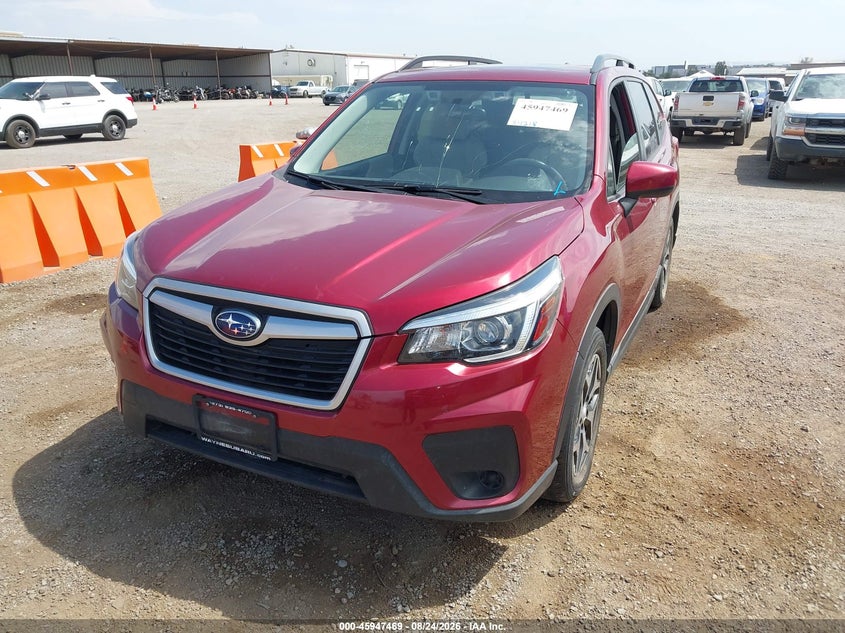 2020 Subaru Forester VIN JF2SKAGC8LH584812 IAAI salvage auction — NORMAL WEAR, Certificate Of Origin (New Jersey), sold $8,350 on 2026-08-31 (photo 6)