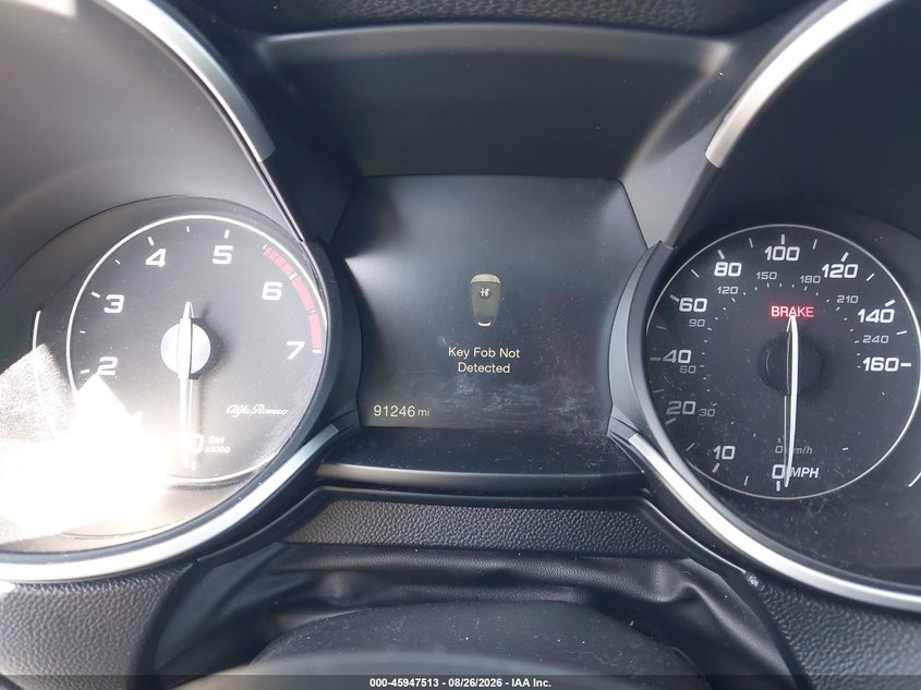 2019 Alfa romeo Stelvio VIN ZASPAJANXK7C49385 IAAI salvage auction — LEFT FRONT, Salvage Certificate (California), sold $950 on 2026-09-04 (photo 7)