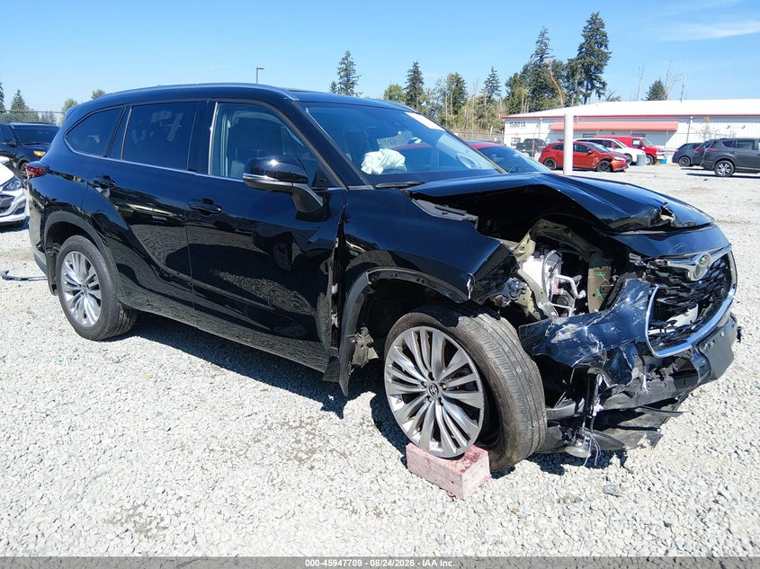 2023 Toyota Highlander VIN 5TDKDRBH7PS518604 — IAAI salvage auction photo
