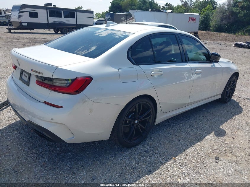 2021 BMW 3er VIN 3MW5U9J02M8B82497 IAAI salvage auction — FRONT END, Salvage (Indiana), sold $23,000 on 2026-09-16 (photo 4)