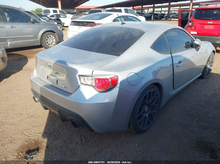 2013 Scion Fr-s VIN JF1ZNAA13D1717357 IAAI salvage auction — NORMAL WEAR, Wait Title, sold $1,675 on 2026-09-22 (photo 4)