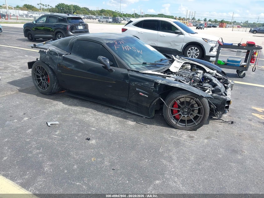 2007 Chevrolet Corvette VIN 1G1YY26E375112825 — IAAI salvage auction photo