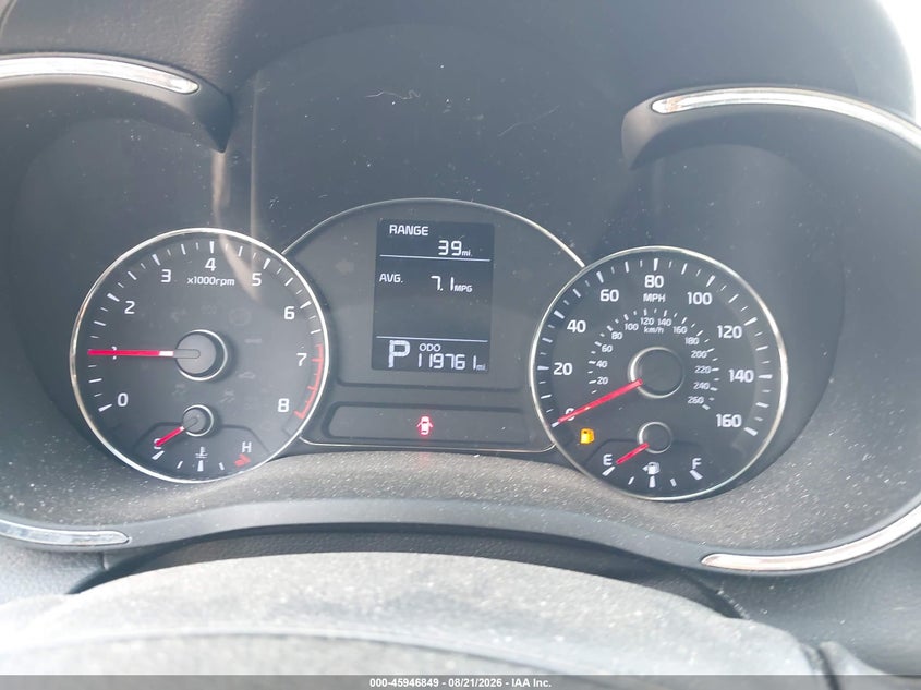 2016 Kia Forte VIN KNAFX4A65G5497167 IAAI salvage auction — NORMAL WEAR, Wait Title, sold $125 on 2026-08-31 (photo 7)