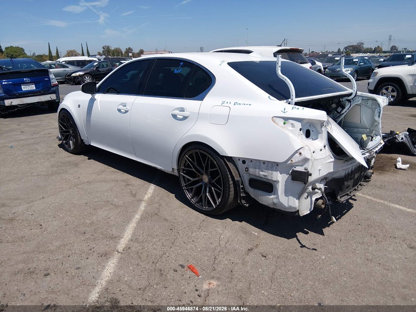 2016 Lexus Gs VIN JTHBZ1BL3GA004753 IAAI salvage auction — RIGHT REAR, Salvage (California), sold $10,375 on 2026-08-29 (photo 3)