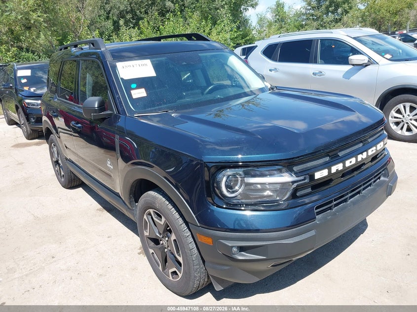 2022 Ford Bronco sport VIN 3FMCR9C61NRD95011 — IAAI salvage auction photo
