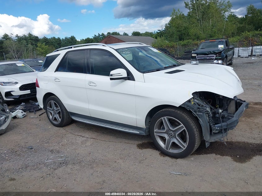 2018 Mercedes-benz Gle VIN 4JGDA5JB1JB040701 — IAAI salvage auction photo