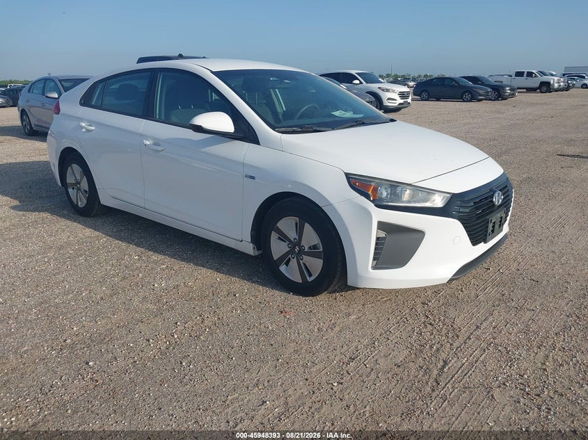2018 Hyundai Ioniq hybrid VIN KMHC65LC6JU075595 — IAAI salvage auction photo