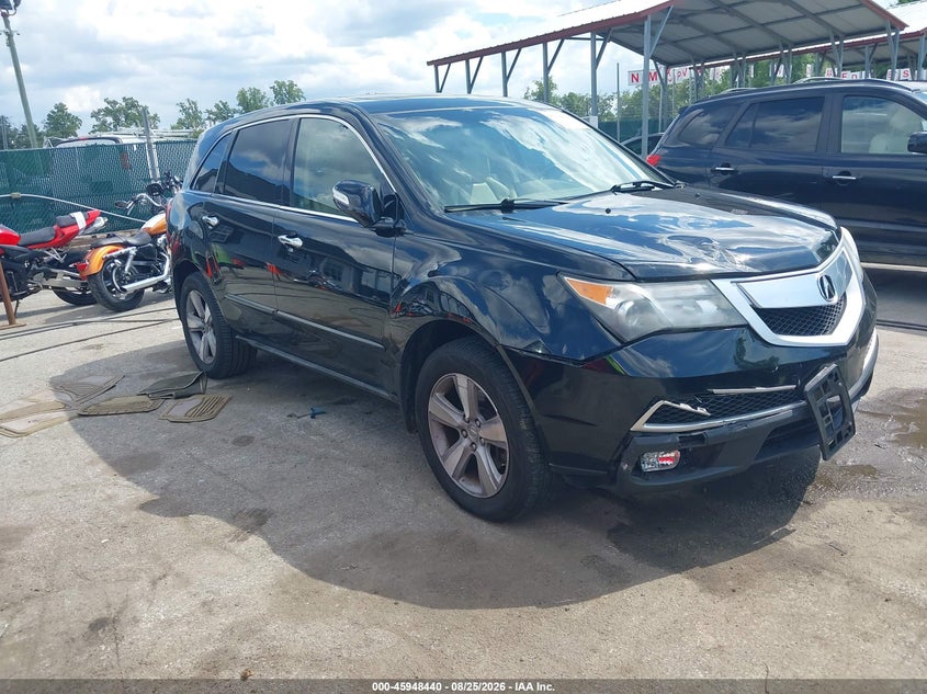 2012 Acura Mdx VIN 2HNYD2H3XCH528611 IAAI salvage auction — FRONT END, Wait Title, sold $2,500 on 2026-09-11 (photo 1)