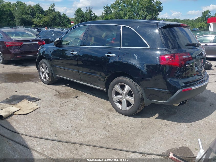 2012 Acura Mdx VIN 2HNYD2H3XCH528611 IAAI salvage auction — FRONT END, Wait Title, sold $2,500 on 2026-09-11 (photo 3)