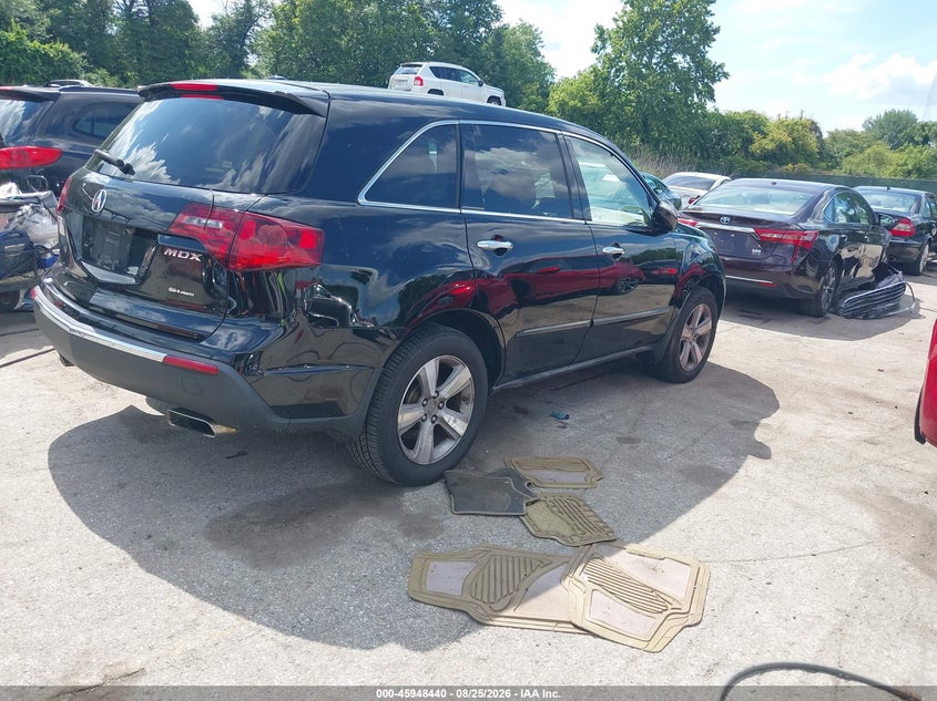 2012 Acura Mdx VIN 2HNYD2H3XCH528611 IAAI salvage auction — FRONT END, Wait Title, sold $2,500 on 2026-09-11 (photo 4)