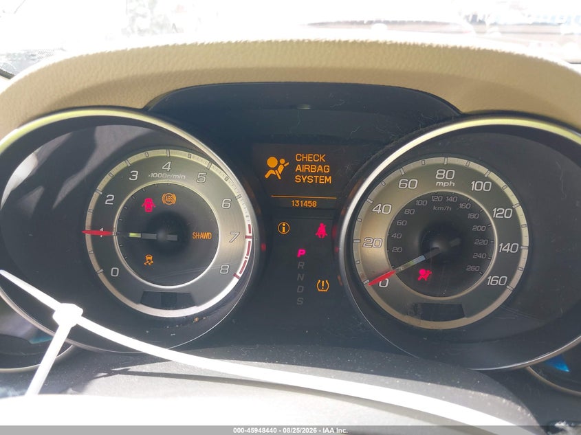 2012 Acura Mdx VIN 2HNYD2H3XCH528611 IAAI salvage auction — FRONT END, Wait Title, sold $2,500 on 2026-09-11 (photo 7)