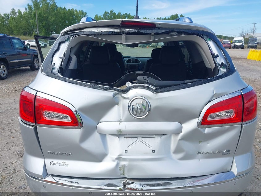 2015 Buick Enclave VIN 5GAKVBKD8FJ127914 IAAI salvage auction — REAR END, Clear (Wisconsin), sold $2,800 on 2026-09-05 (photo 6)