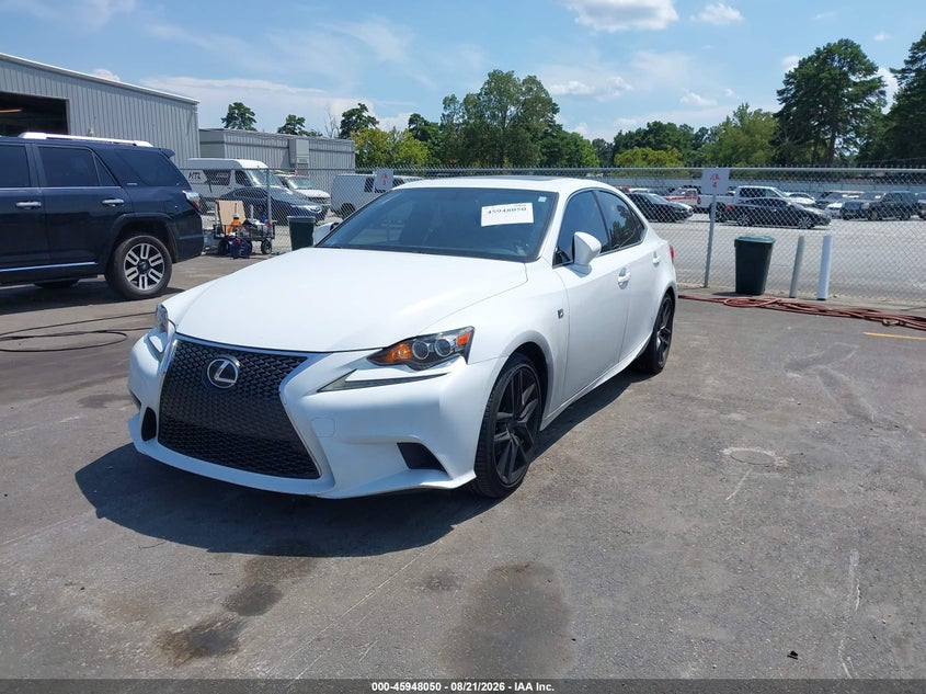 2015 Lexus Is 250 VIN JTHBF1D26F5064210 IAAI salvage auction — NORMAL WEAR, Repossession Paperwork (Georgia), sold $13,350 on 2026-09-09 (photo 2)