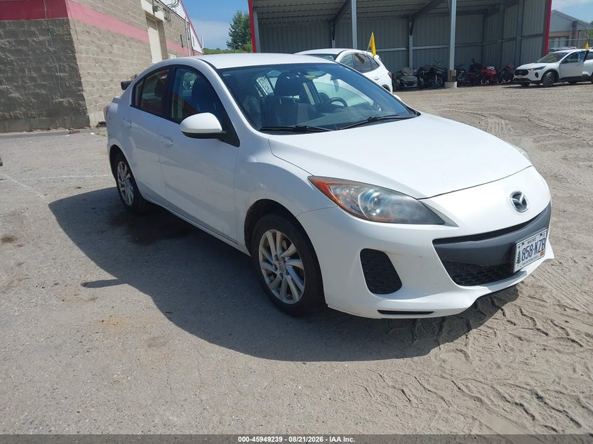 2012 Mazda 3 VIN JM1BL1V89C1697798 IAAI salvage auction — NORMAL WEAR, Original (Maine), sold $0 on 2026-09-16 (photo 1)