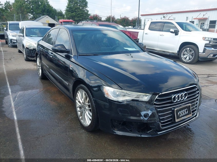 2016 Audi A6 VIN WAUFGAFC5GN004679 — IAAI salvage auction photo