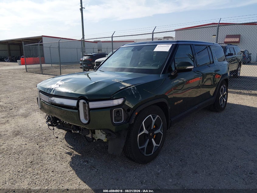 2024 Rivian R1s VIN 7PDSGABA4RN039327 IAAI salvage auction — FRONT END, Wait Title, sold $17,200 on 2026-09-08 (photo 2)