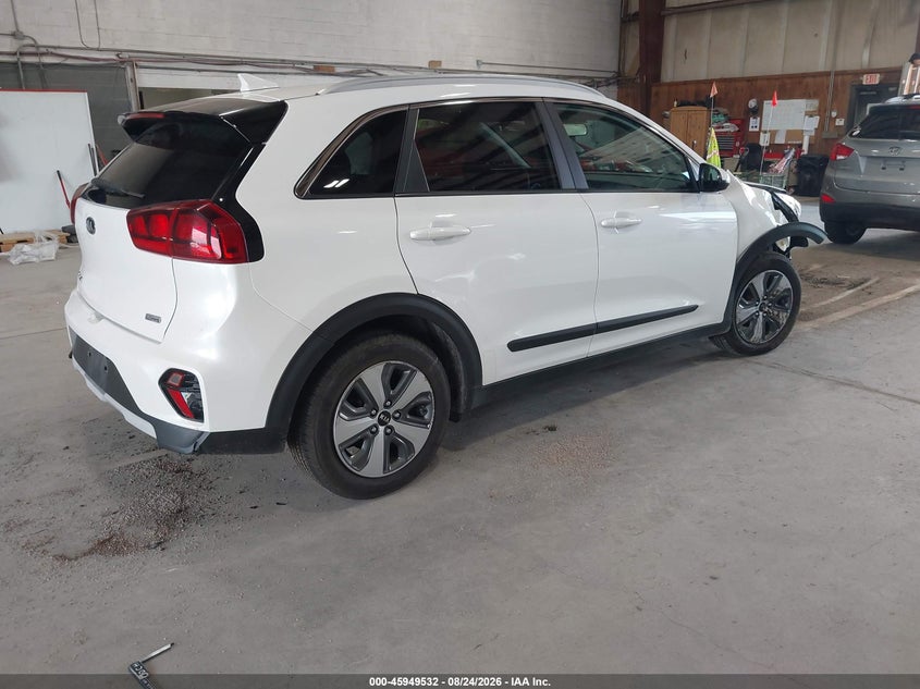 2020 Kia Niro VIN KNDCB3LC0L5427216 IAAI salvage auction — RIGHT FRONT, Salvage Title, sold $4,700 on 2026-09-27 (photo 4)