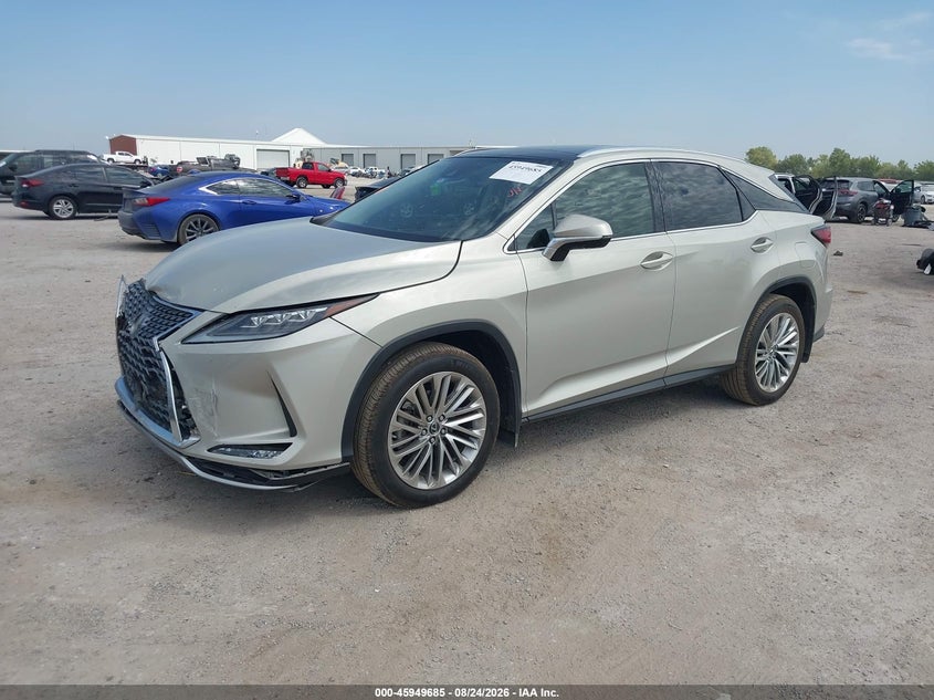 2020 Lexus Rx VIN 2T2JZMAA4LC152734 IAAI salvage auction — FRONT END, Salvage (Texas), sold $14,000 on 2026-10-08 (photo 2)