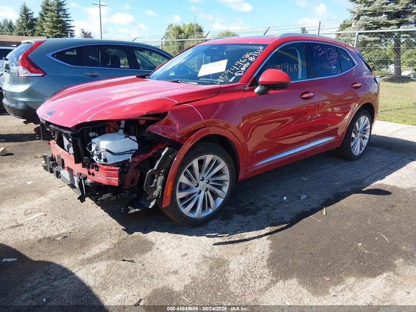 2026 Buick Envision VIN LRBFZSR47TD088820 IAAI salvage auction — FRONT END, Wait Title, sold $24,100 on 2026-09-24 (photo 2)