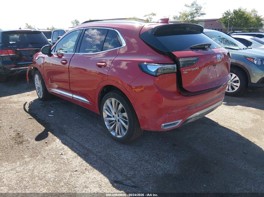2026 Buick Envision VIN LRBFZSR47TD088820 IAAI salvage auction — FRONT END, Wait Title, sold $24,100 on 2026-09-24 (photo 3)