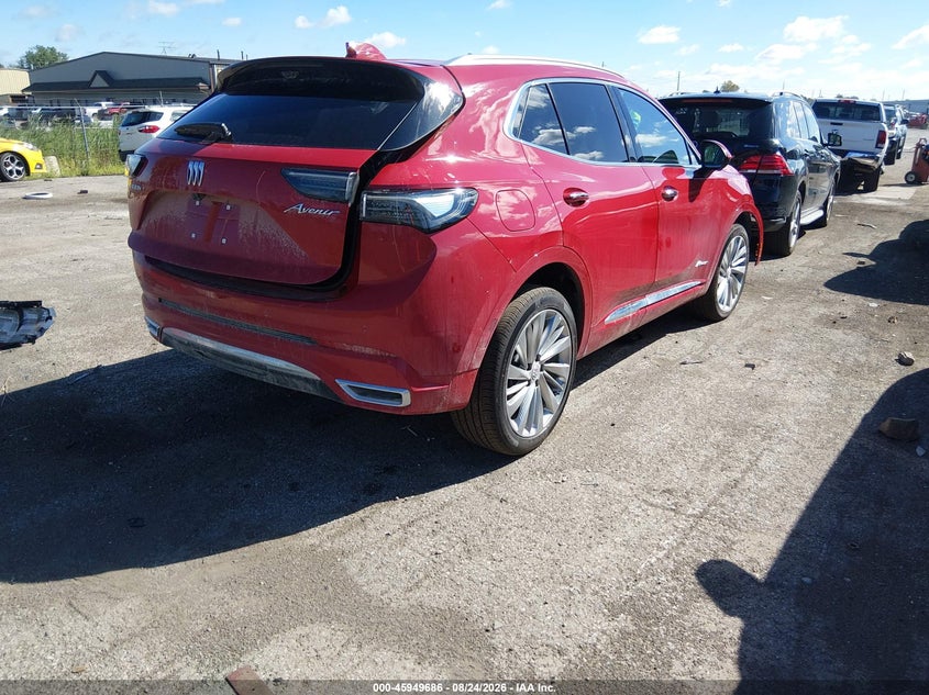 2026 Buick Envision VIN LRBFZSR47TD088820 IAAI salvage auction — FRONT END, Wait Title, sold $24,100 on 2026-09-24 (photo 4)