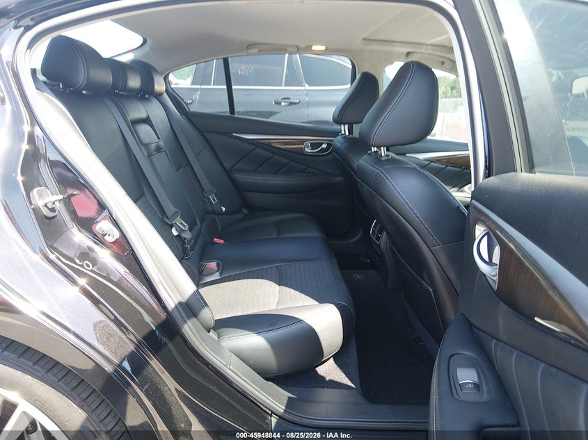 2014 Infiniti Q50 VIN JN1BV7AP1EM671324 IAAI salvage auction — LEFT FRONT, Salvage (North Carolina), sold $1,500 on 2026-09-16 (photo 8)