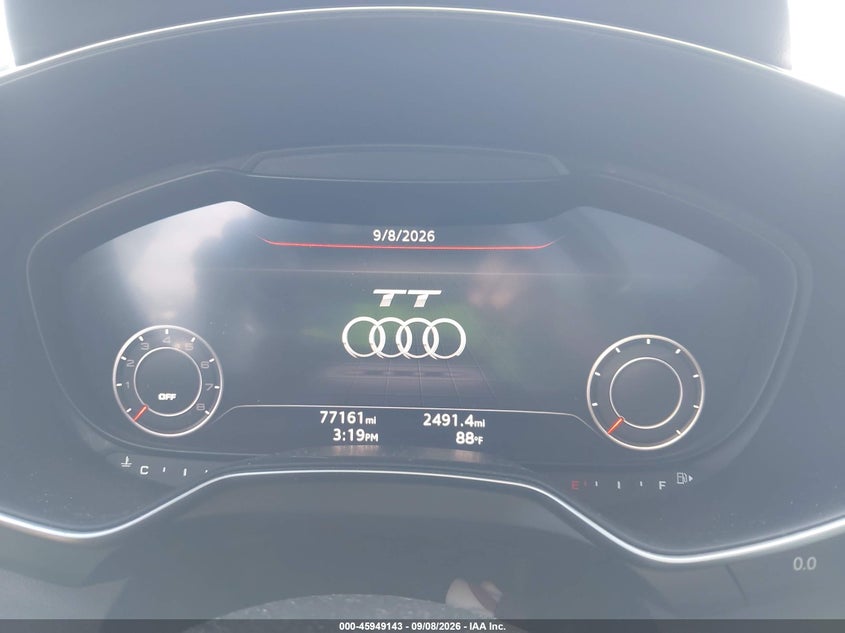 2017 Audi Tt VIN TRUC5AFV3H1007771 IAAI salvage auction — SIDE, Salvage Title, sold $7,000 on 2026-10-08 (photo 7)