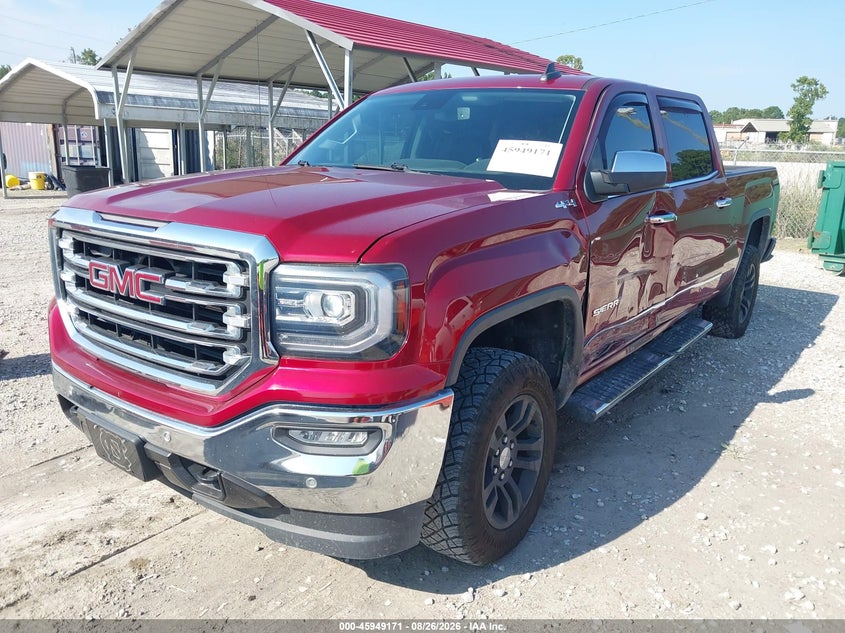 2018 Gmc SIERRA VIN 3GTU2NEC6JG314986 IAAI salvage auction — LEFT SIDE, Wait Title, sold $9,400 on 2026-09-26 (photo 2)