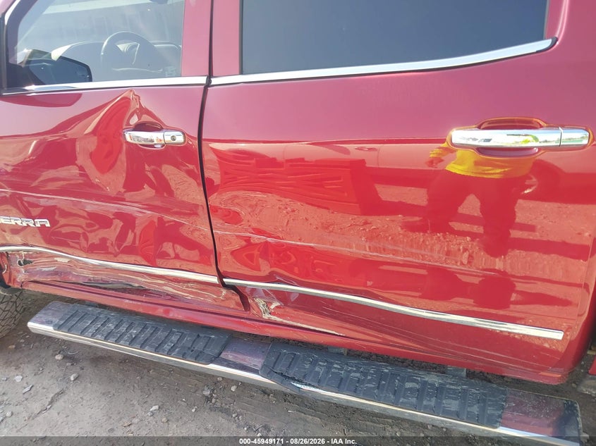 2018 Gmc SIERRA VIN 3GTU2NEC6JG314986 IAAI salvage auction — LEFT SIDE, Wait Title, sold $9,400 on 2026-09-26 (photo 6)
