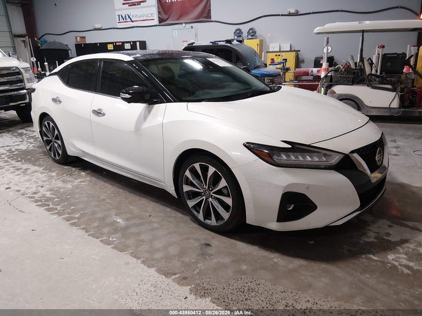 2021 Nissan Maxima VIN 1N4AA6FV5MC506487 — IAAI salvage auction photo