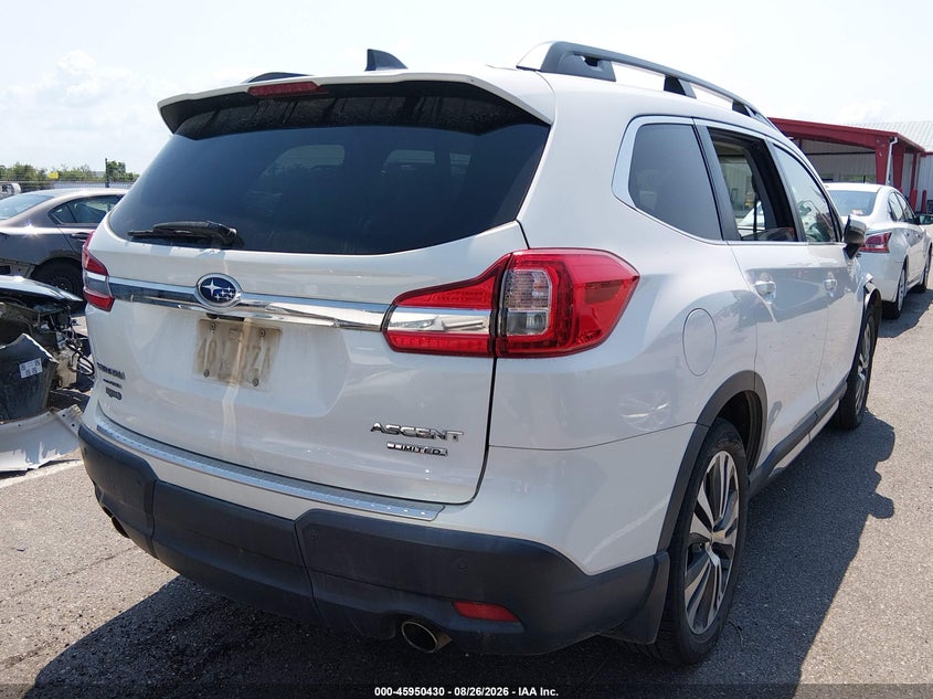 2019 Subaru Ascent VIN 4S4WMAMD8K3483249 IAAI salvage auction — FRONT END, Salvage Title, sold $4,000 on 2026-09-14 (photo 4)