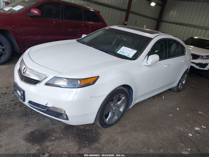 2012 Acura Tl VIN 19UUA9F57CA006108 IAAI salvage auction — REAR END, Wait Title, sold $2,350 on 2026-10-08 (photo 2)