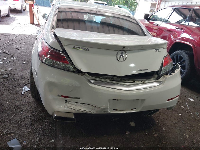 2012 Acura Tl VIN 19UUA9F57CA006108 IAAI salvage auction — REAR END, Wait Title, sold $2,350 on 2026-10-08 (photo 6)