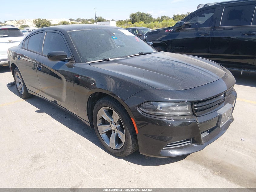 2015 Dodge Charger VIN 2C3CDXHG6FH832012 IAAI salvage auction — NORMAL WEAR, Clear (Texas), sold $750 on 2026-08-28 (photo 1)