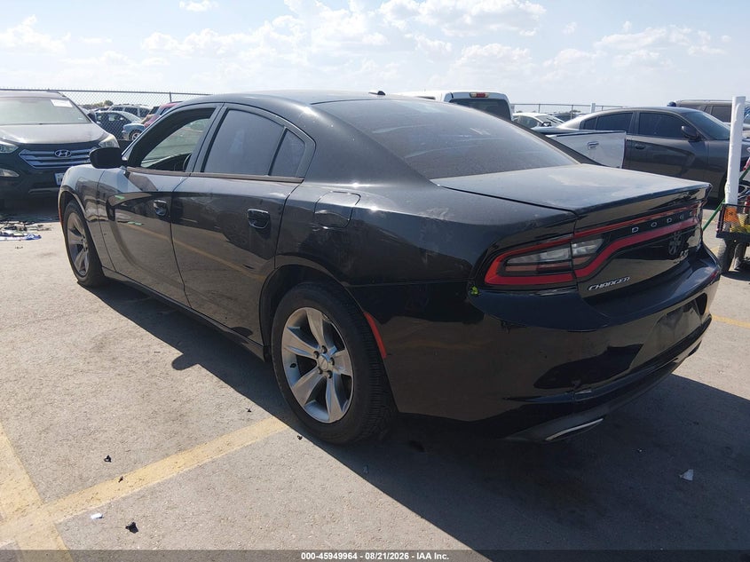 2015 Dodge Charger VIN 2C3CDXHG6FH832012 IAAI salvage auction — NORMAL WEAR, Clear (Texas), sold $750 on 2026-08-28 (photo 3)