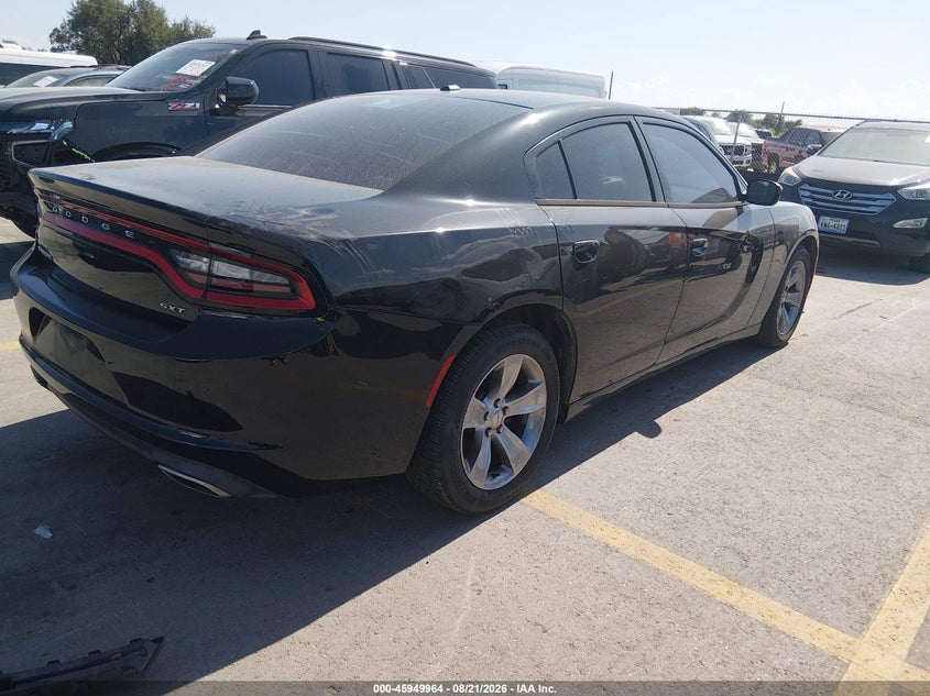 2015 Dodge Charger VIN 2C3CDXHG6FH832012 IAAI salvage auction — NORMAL WEAR, Clear (Texas), sold $750 on 2026-08-28 (photo 4)