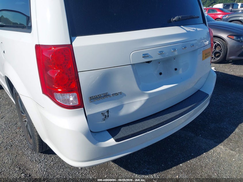 2017 Dodge Caravan VIN 2C4RDGBG8HR649626 IAAI salvage auction — REAR END, Enterprise Vehicles Clear Only (Delaware), sold $750 on 2026-09-11 (photo 6)