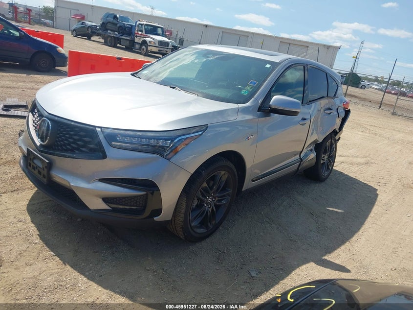 2021 Acura Rdx VIN 5J8TC2H65ML012577 IAAI salvage auction — LEFT SIDE, Wait Title, sold $6,800 on 2026-10-09 (photo 2)