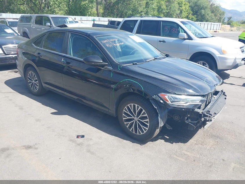 2019 Volkswagen Jetta VIN 3VWC57BU9KM198601 IAAI salvage auction — FRONT END, Salvage (Utah), sold $3,050 on 2026-09-17 (photo 1)