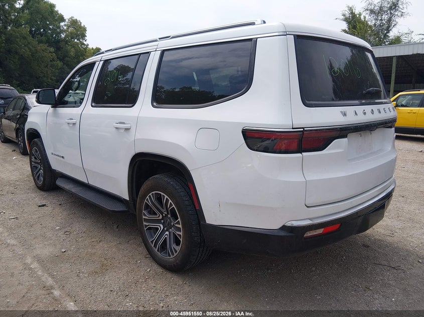 2025 Jeep Wagoneer VIN 1C4SJVBP3SS510346 IAAI salvage auction — FRONT END, Enterprise Vehicles Clear Only (Texas), sold $25,750 on 2026-09-02 (photo 3)